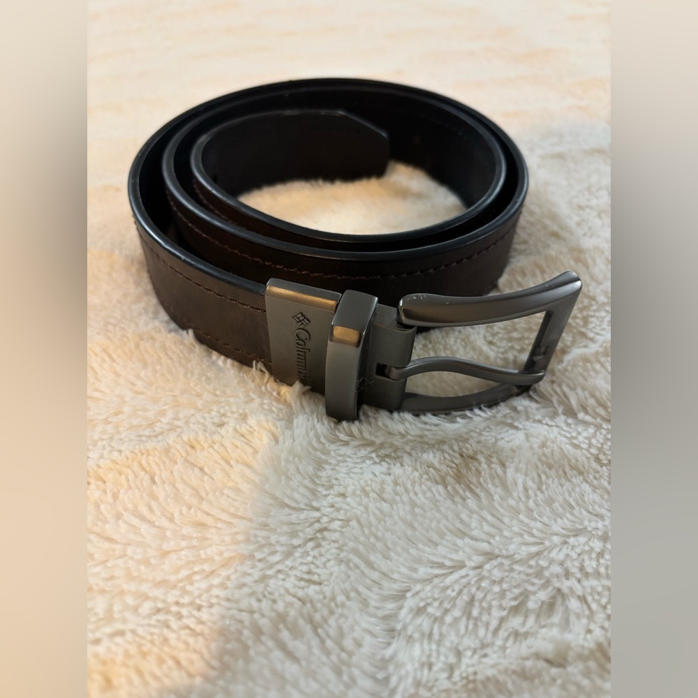 Men’s Columbia Double-sided Leather Belt, 35”